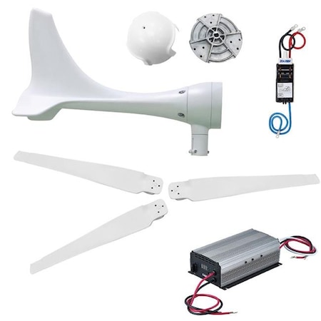 Automaxx Automaxx DB0600ABDA7 600W Windmill Wind Turbine Generator kit; 12-24V & 50-25A DB0600ABDA7